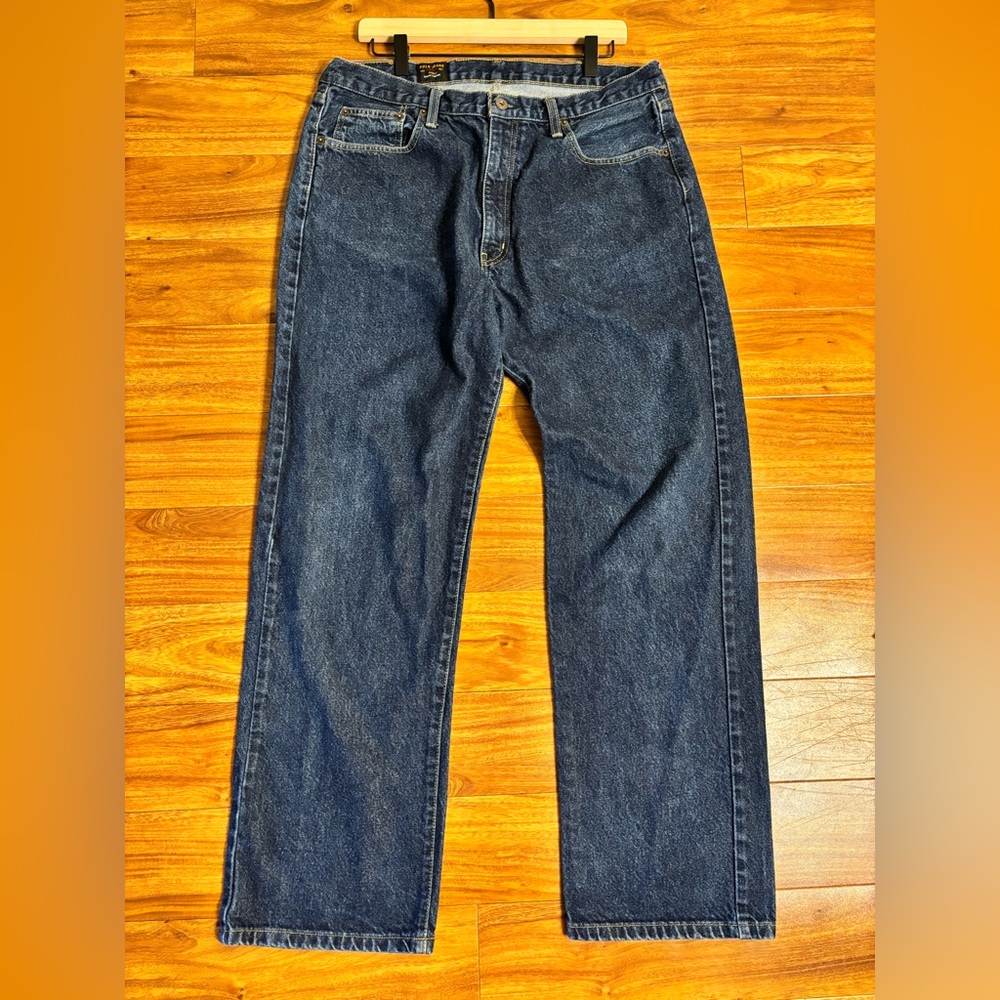 Vintage RL Polo Dark Wash Jeans 36x32 - Picture 2 of 7